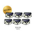 SolarGuard Motion Sensor Wall Light – 100 LED Waterproof Outdoor Solar Light